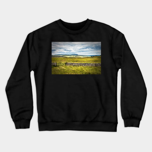 A View From Ribblehead Crewneck Sweatshirt by IanWL